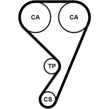 ContiTech | Zahnriemen | CT1211