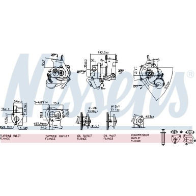 Nissens | Lader, Aufladung | 93030