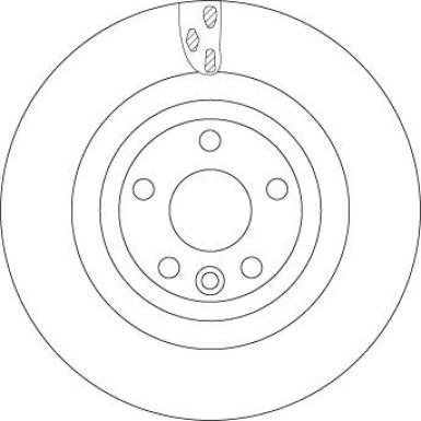 TRW | Bremsscheibe | DF6706S