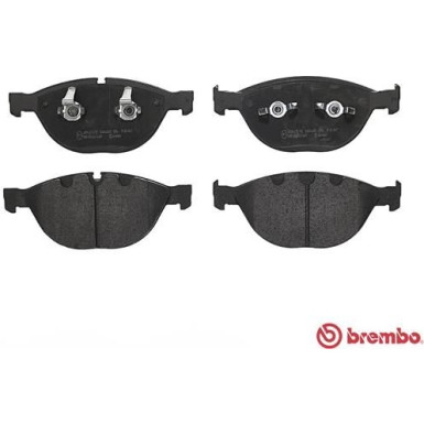 Brembo | Bremsbelagsatz, Scheibenbremse | P 06 047