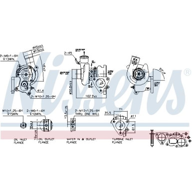 Nissens | Lader, Aufladung | 93065