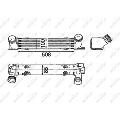 NRF | Ladeluftkühler | 30797