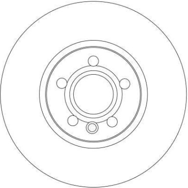 TRW | Bremsscheibe | DF4310S