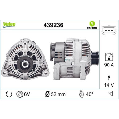 Valeo | Generator | 439236