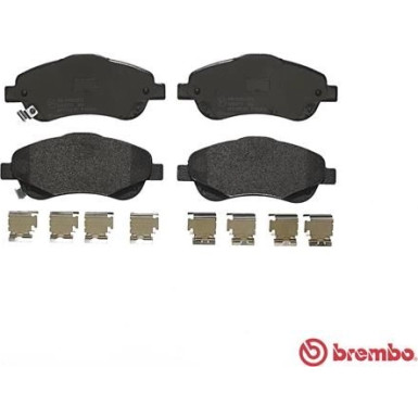 Brembo | Bremsbelagsatz, Scheibenbremse | P 83 046