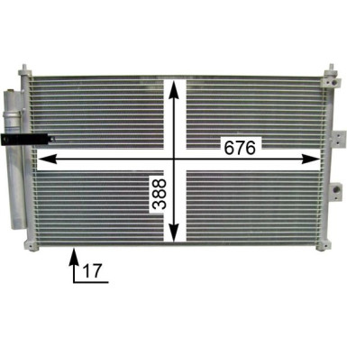 Mahle | Kondensator, Klimaanlage | AC 835 000S