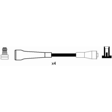 NGK | Zündleitungssatz | 8234