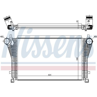 Nissens | Ladeluftkühler | 96494