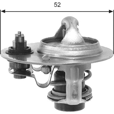 Gates | Thermostat, Kühlmittel | TH30688G1