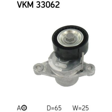 SKF | Spannrolle, Keilrippenriemen | VKM 33062