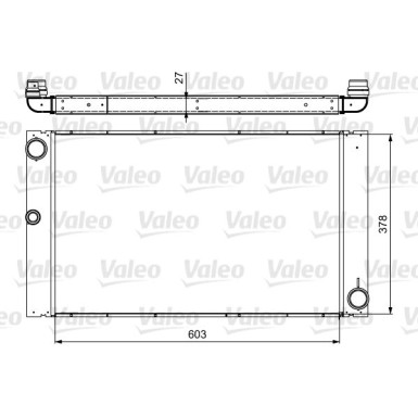 Valeo | Kühler, Motorkühlung | 735475