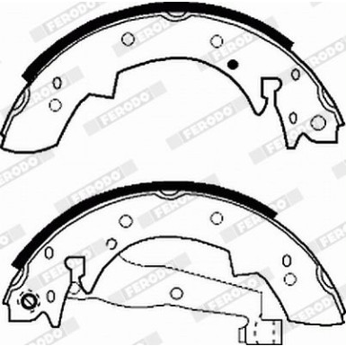 Ferodo | Bremsbackensatz | FSB173
