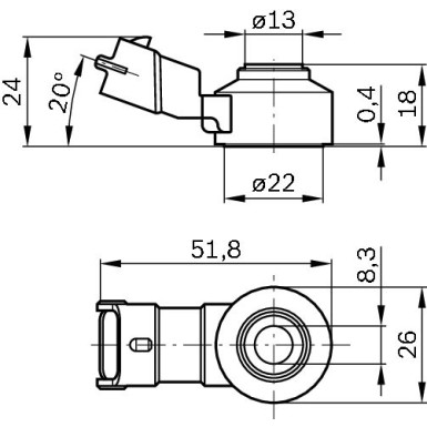 BOSCH | Klopfsensor | 0 261 231 173