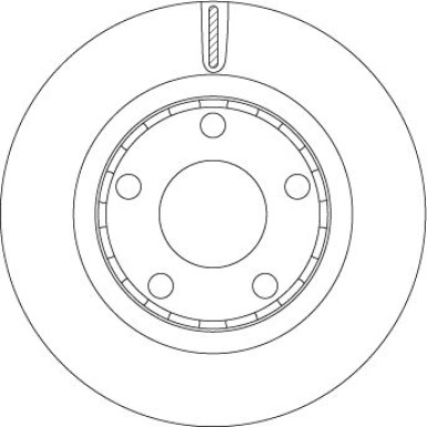 TRW | Bremsscheibe | DF4352