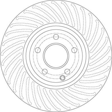 TRW | Bremsscheibe | DF6195S