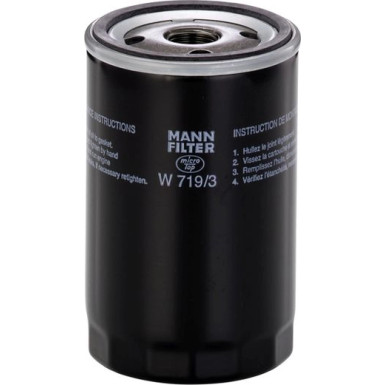 Mann-Filter | Ölfilter | W 719/3