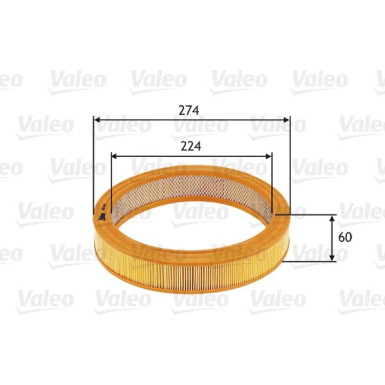 Valeo | Luftfilter | 585619