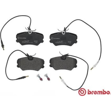 Brembo | Bremsbelagsatz, Scheibenbremse | P 61 050