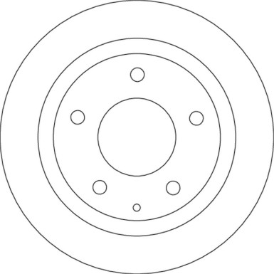 TRW | Bremsscheibe | DF4689