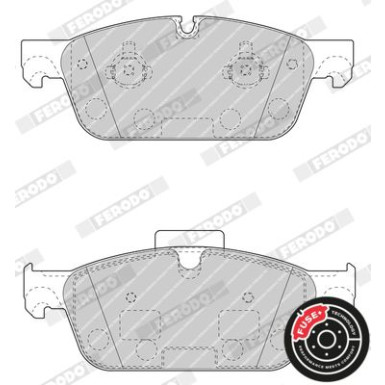 Ferodo | Bremsbelagsatz, Scheibenbremse | FDB4693