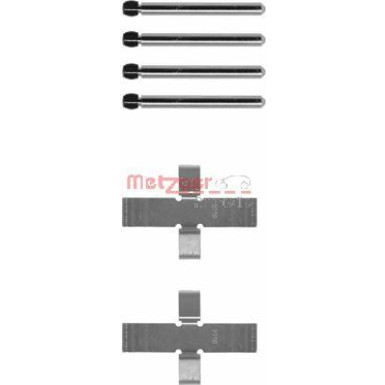 Metzger | Zubehörsatz, Scheibenbremsbelag | 109-0902
