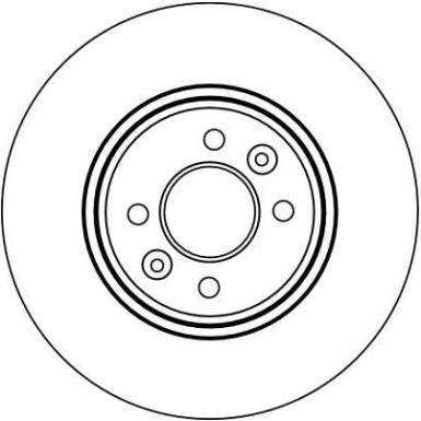 TRW | Bremsscheibe | DF4110