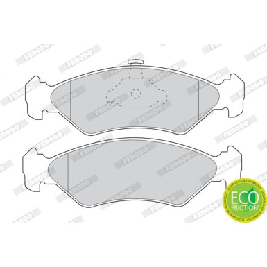 Ferodo | Bremsbelagsatz, Scheibenbremse | FDB1082