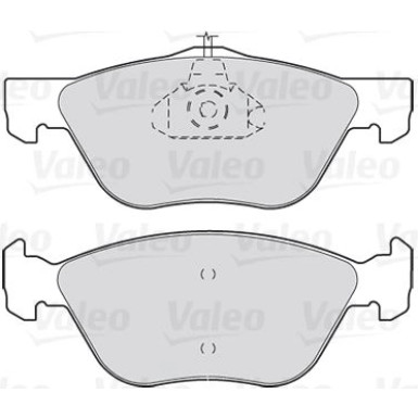 Valeo | Bremsbelagsatz, Scheibenbremse | 301023