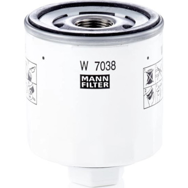 Mann-Filter | Ölfilter | W 7038