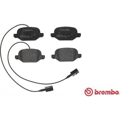 Brembo | Bremsbelagsatz, Scheibenbremse | P 23 146