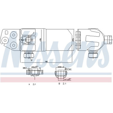 Nissens | Trockner, Klimaanlage | 95472