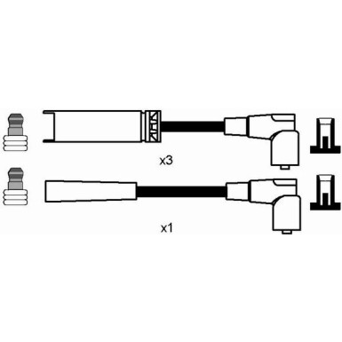 NGK | Zündleitungssatz | 8275