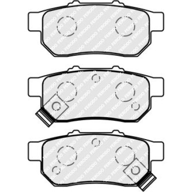 Ferodo | Bremsbelagsatz, Scheibenbremse | FDB5341