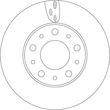 TRW | Bremsscheibe | DF6918S