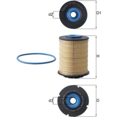 Knecht | Kraftstofffilter | KX 404D