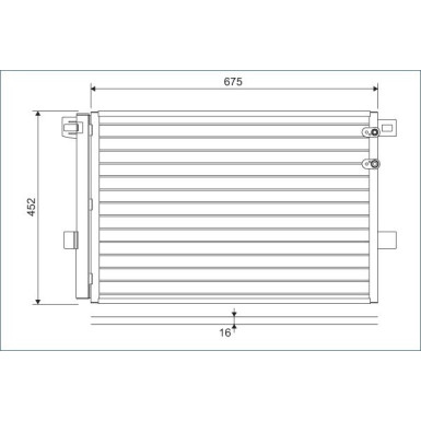 Valeo | Kondensator, Klimaanlage | 814054