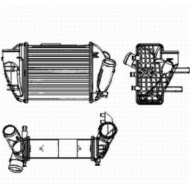 NRF | Ladeluftkühler | 30755
