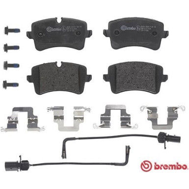 Brembo | Bremsbelagsatz, Scheibenbremse | P 85 118