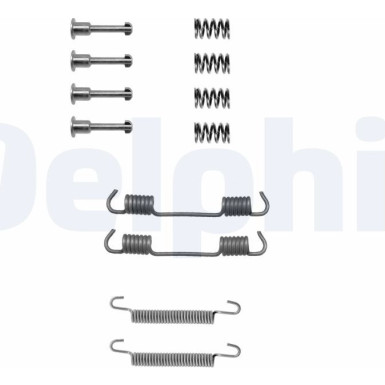 Delphi | Zubehörsatz, Feststellbremsbacken | LY1194