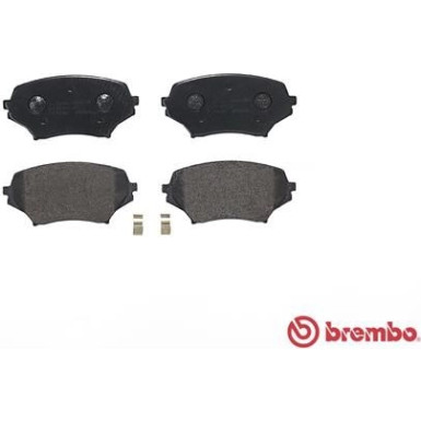 Brembo | Bremsbelagsatz, Scheibenbremse | P 49 043