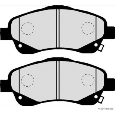 Herth+Buss Jakoparts | Bremsbelagsatz, Scheibenbremse | J3602112