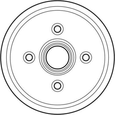 TRW | Bremstrommel | DB4306