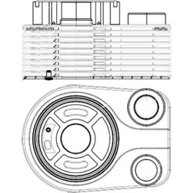 Mahle | Ölkühler, Motoröl | CLC 196 000S