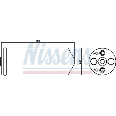 Nissens | Trockner, Klimaanlage | 95345