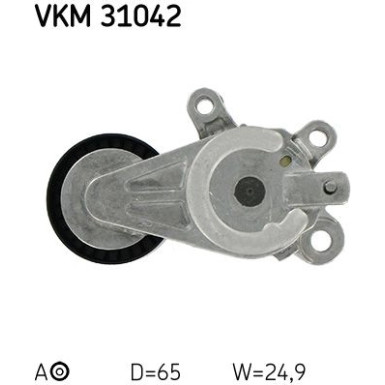 SKF | Spannrolle, Keilrippenriemen | VKM 31042