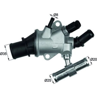 Mahle | Thermostat, Kühlmittel | TI 157 88