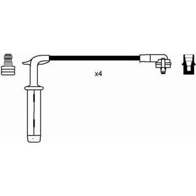NGK | Zündleitungssatz | 8571