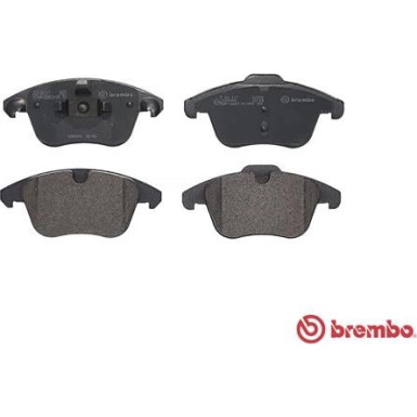 Brembo | Bremsbelagsatz, Scheibenbremse | P 61 117