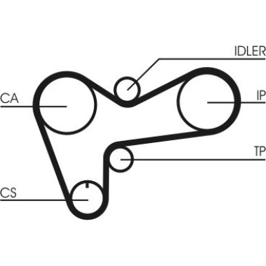 ContiTech | Zahnriemen | CT508