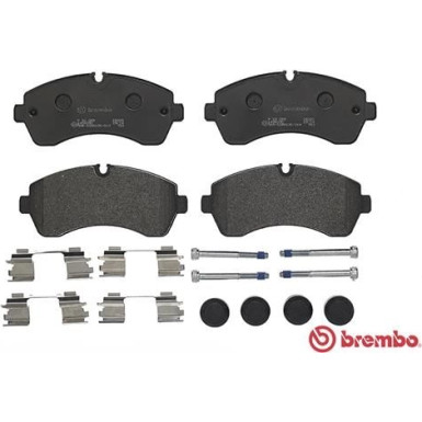 Brembo | Bremsbelagsatz, Scheibenbremse | P 50 059